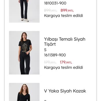 Mavi Geçersiz Sebeple Ürün İptali