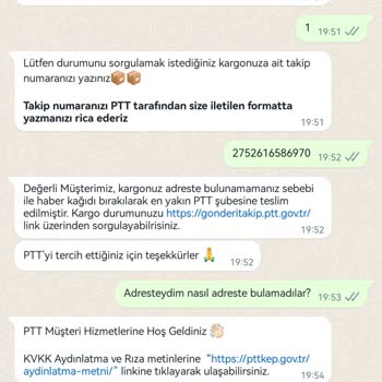 PTT Kargonun Duyarsızlığı