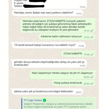 PTT Kargonun Duyarsızlığı