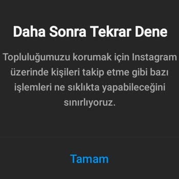 Instagram Topluluğumuzu Korumak İçin Bazı Hareketleri Kısıtlıyor