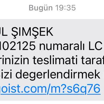 Kargoist Teslim Almadığım Ürün İçin Tarafınızdan Teslim Alınmıştır Mesajı Geldi