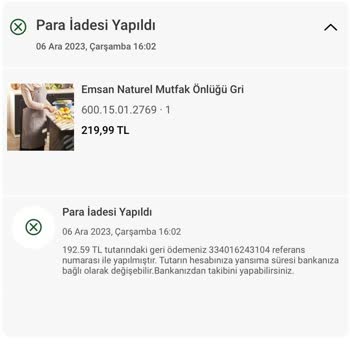 Karaca Züccaciye Karaca Ürün İade Bedeli