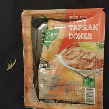 BİM Pişmiş Tavuk Döner İçinde Sert Cisim Çıktı