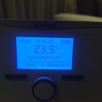 Vaillant VRT 350 F Oda Termostatı Sıfırlanma Sorunu
