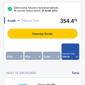 Turkcell Anlamsız Fatura Sorunu
