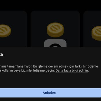 Google Play Bakiye Kullanamama Hatası
