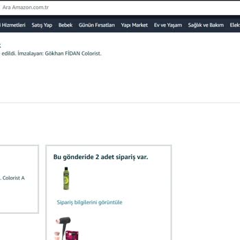 Amazon Kurye Şikayeti (AGT Kurye Teslimat Beceriksizliği)