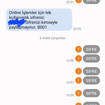 Türk Telekom Uygulaması Şifre Alma Problemi
