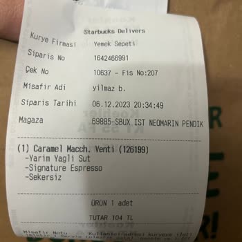 Starbucks Coffee Boş Bardak Hayal Kırıklığı!
