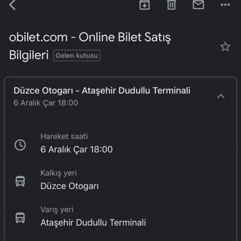 Metro Turizm Varış Noktası Hatalı