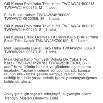 Trendyolmilla Eksik Ürün Gönderdi, Para İadesi Yapmıyor