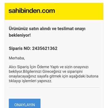 Sahibinden Ürün Satarken Dolan... Mayın