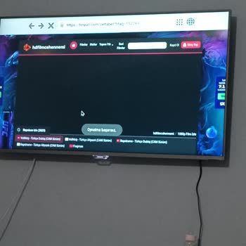 PHILIPS TV Oynatma Başarısız Sorunu. Philips 49' 4 K 7000 Seri