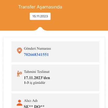 MNG Kargo Kargom Bir Ay Geçmesine Rağmen Gelmedi