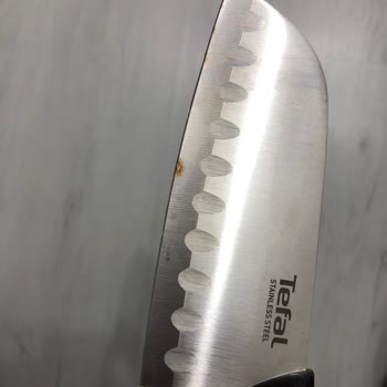 'den Aldığım Tefal Bıçak Paslandı