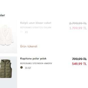 Mango Black Friday'de Alıp Parasını Ödediğim Ürünü Getirmedi