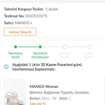 Trendyol Kargoya Verilmeyen Ürünlerde Destek Olmuyor