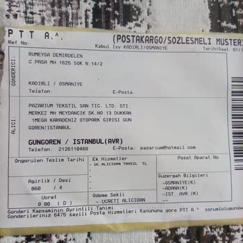 Pazarium Ürün İade İşlemi