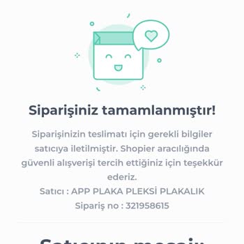 Benimplakacim Sosyal Medya Üzerinden Sipariş Mağduriyeti