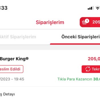 Tıkla Gelsin Firmasının Sorumsuzluğu Geç Ve Buz Gibi Gelen Yemek