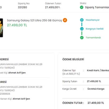 EasyCep İade Konusunda Sıkıntı Çıkarıyor