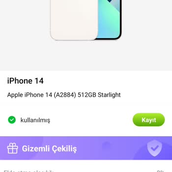Step Master Gizemli Çekiliş İphone Kazandım
