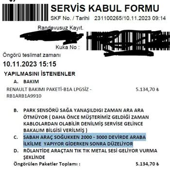 2022 Model 17800 Km'de Sıfır Dacia Sandero Stepway Baskı Balata Yedi