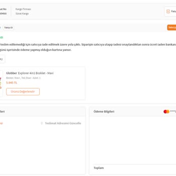Trendyol IBAN İle Ödeme İstiyor.