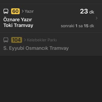 Konya Büyükşehir Belediyesi 60 Numaralı Otobüs Ve Uygulama Bozuk