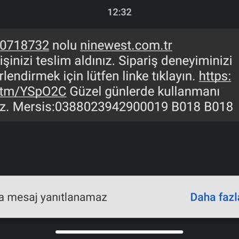 Nine West Yırtık Ve Hasarlı Bot