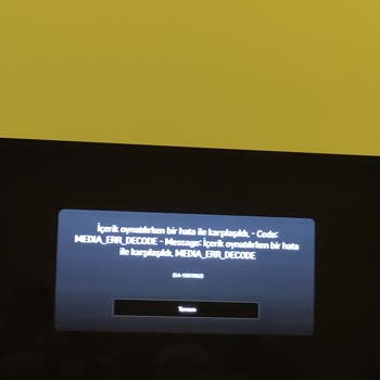 TOD Tv Kesintili Yayın Sorunuyla Karşı Karşıya Kaldım