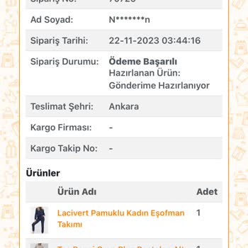 Nare Giyim Ürünüm Hala Gelmedi!