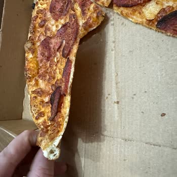 Domino's Pizza Şikayet Buz Gibi