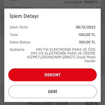 Ziraat Bankası Para İade Olması