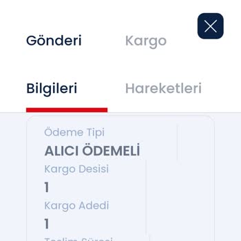 Aras Kargo'da Kaybolan Paketim