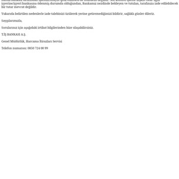 Teknosa Tarafından Param Çekildi