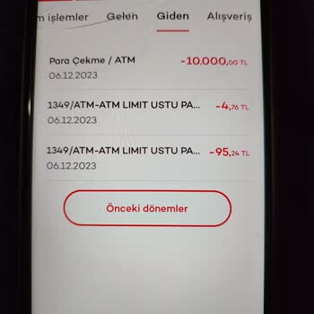 Akbank ATM'sinden Para Çekerken 100 Lira Tahsil Edilmesi