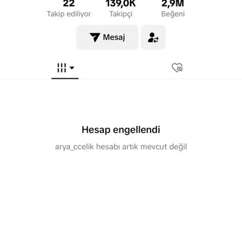 TikTok Kalıcı Ban Yedim