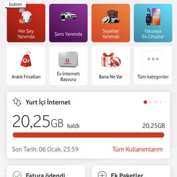 Vodafone Zorunlu Paket Aldırma