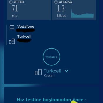Vodafone Net Ev İnternetimi Yavaşlıktan Dolayı Kullanamıyorum!