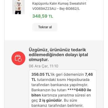 DeFacto Satın Aldığım Ürünü Göndermiyorlar.