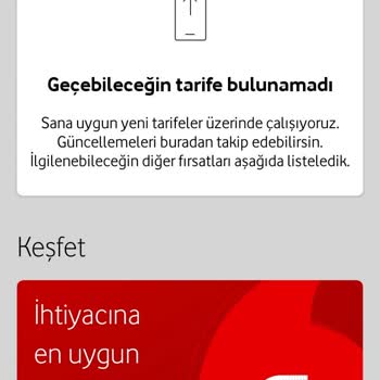 Vodafone Akıllı Tarife Sunumu