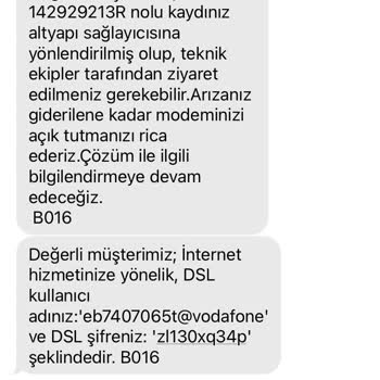Vodafone Net Ev İnterneti Bağlantı Sorunu