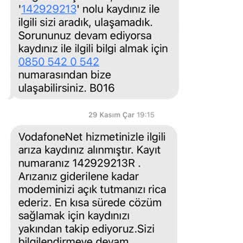 Vodafone Net Ev İnterneti Bağlantı Sorunu