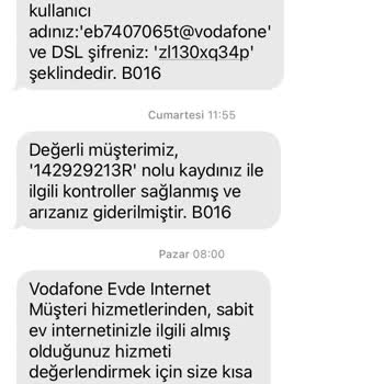 Vodafone Net Ev İnterneti Bağlantı Sorunu