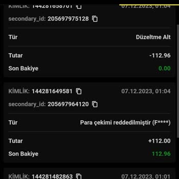 Palacebet Kazanç Silme Ve Kural İhlali Yapmışım İlk Kez Duydum