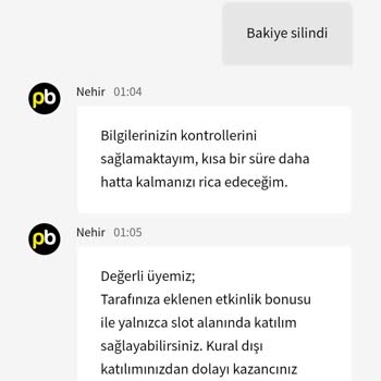 Palacebet Kazanç Silme Ve Kural İhlali Yapmışım İlk Kez Duydum