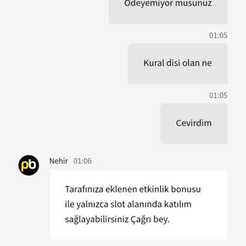 Palacebet Kazanç Silme Ve Kural İhlali Yapmışım İlk Kez Duydum