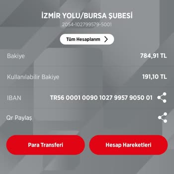 Ziraat Bankası Ziraat Kullanılabilir Bakiye Sorunu