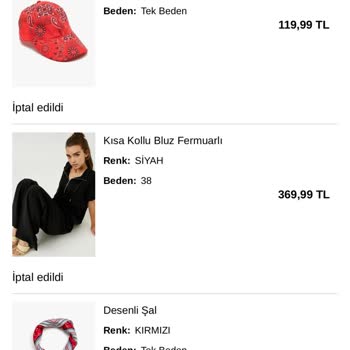 Koton 3 Haftadır Siparişimi Göndermedi. Yarısını Da İptal Etmiş!